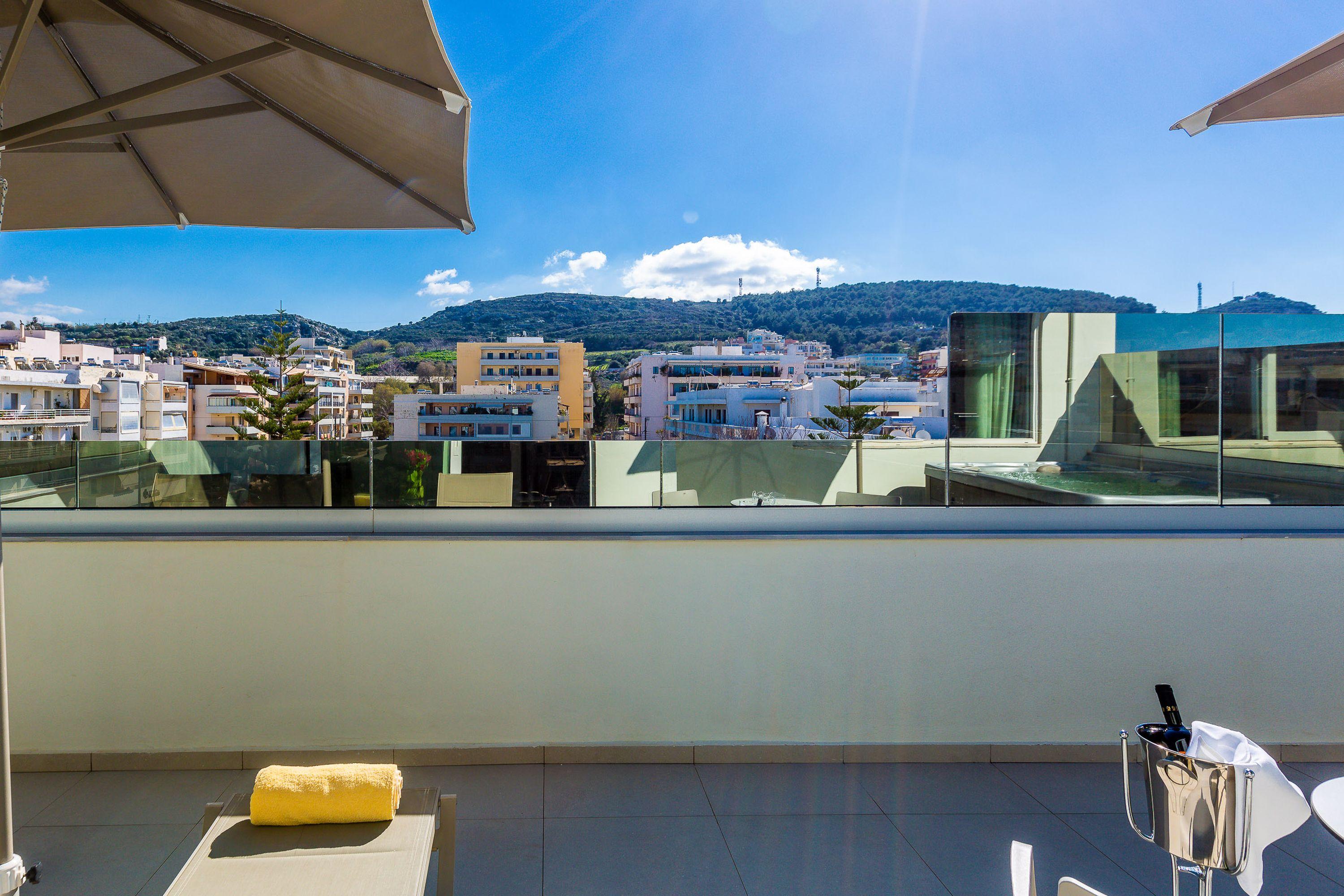 Atrium Ambiance Hotel (Adults Only) Rethymno Exteriör bild