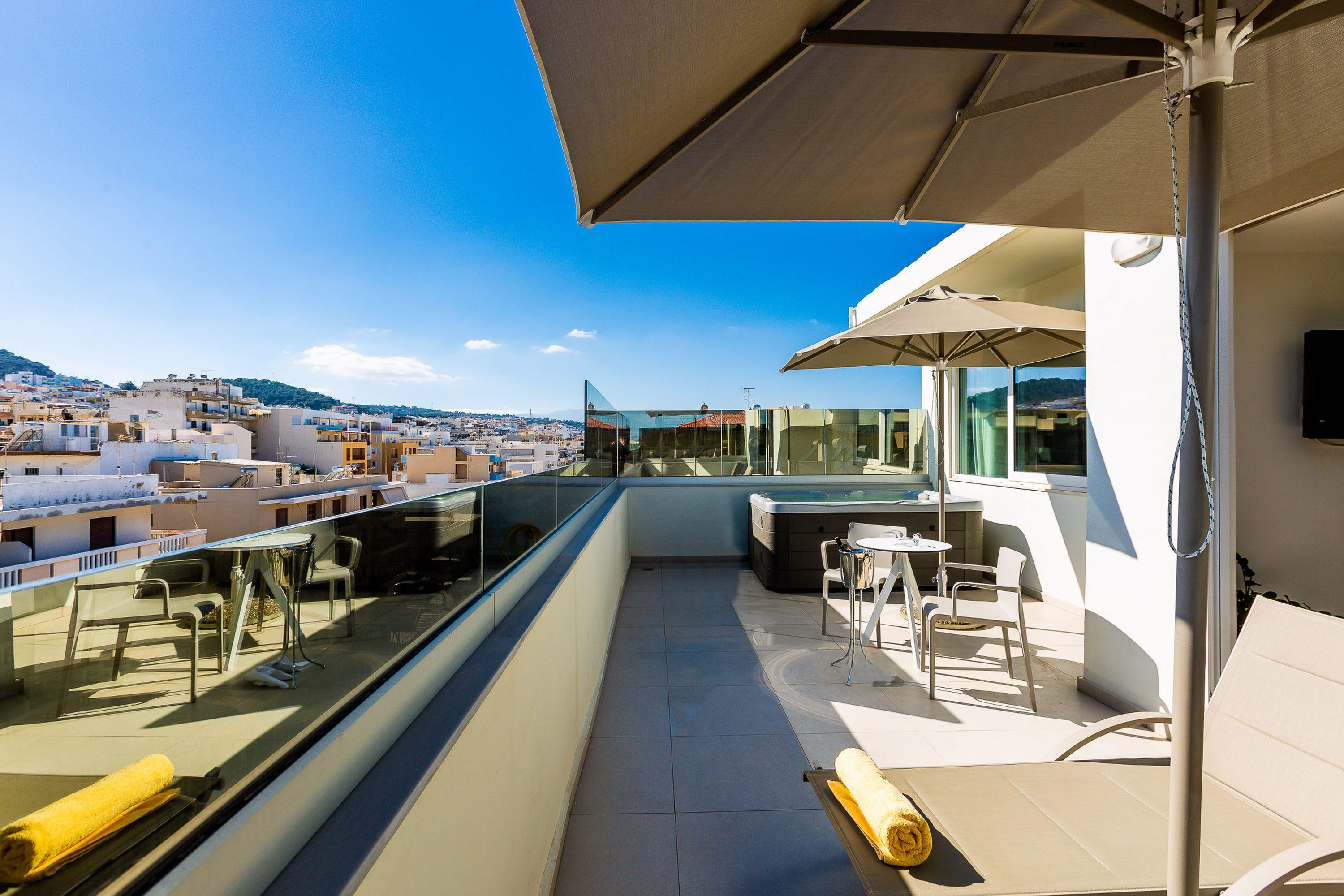 Atrium Ambiance Hotel (Adults Only) Rethymno Exteriör bild